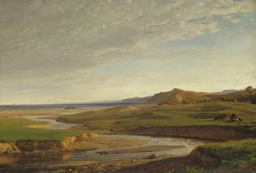 Flussaufwärts nach Westen, ca. 1860